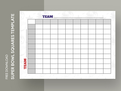 Super Bowl Square Free Google Docs Template docs football squares free google docs templates free template free template google docs google google docs nfl football squares super bowl pool super bowl square super bowl squares super bowl template superbowl squares template