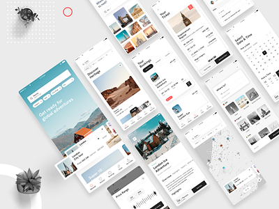 Experience Booking App airbnb app design booking app experience app hiring simple app travel app ui vacation app
