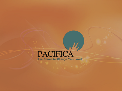 Pacifica-Power-Orange-Bkg app branding design graphic design illustration logo logos typography ui vector