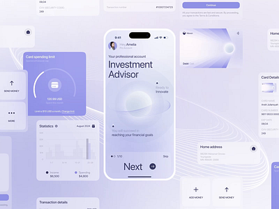 ASTX - Investment App banking mobile app blockchain blockchain app coin crypto swap cryptocurrency app exchange finance app finance design fintech fintech mobile app fintech startup ico investment mobile finance payment app payment system startup token wallet app design