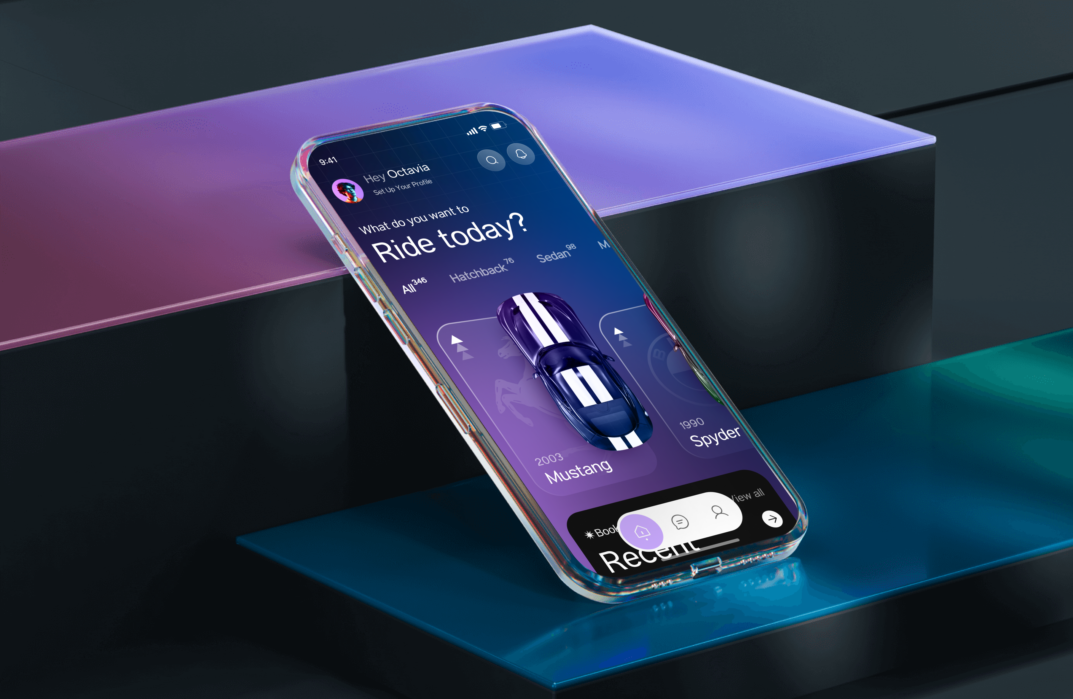 Super Cars Rental App ai app app design assistant auto booking car car booking car pool design interface mindinventory product rent saas super cars taxi booking taxi booking app ui ux