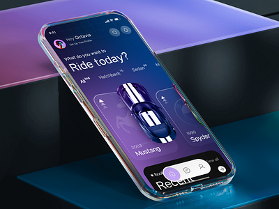 Super Cars Rental App ai app app design assistant auto booking car car booking car pool design interface mindinventory product rent saas super cars taxi booking taxi booking app ui ux