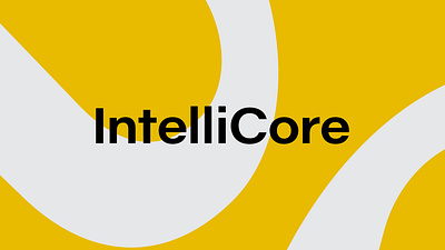 IntelliCore - Identity ai brand identity ai identity ai logo in logo minimalistic identity reliable logo