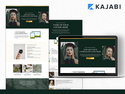 Kajabi Sales Page Template kajabi kajabi sales page template landing page template sales page website template