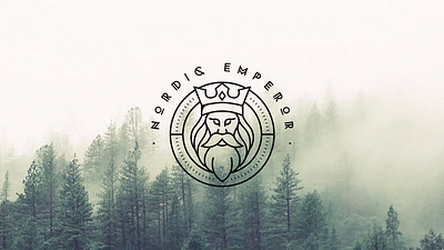 Logo Animation - Nordic Emperor animation brand design fasion graphicdesign lifestyle logo logoanimation nordic