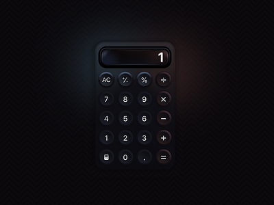 Calculator app bento calculate calculator card color dark darkmode design experiment function gradiant math mobile numbers ui