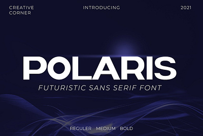 Polaris Futuristic Bold Typeface polaris futuristic bold typeface