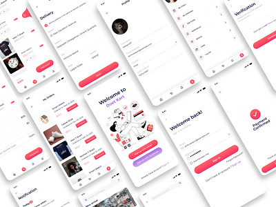 Mobile App Design app clean e commerce ios marketplace raqibrb store ui ux