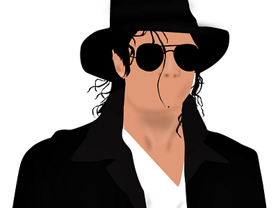 illustration Michael Jackson graphic design