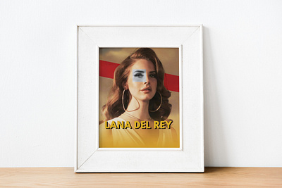 LANA DEL REY graphic design