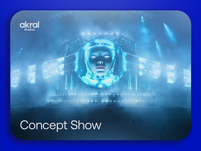 Concept Show 3d animation concept concert liveshow motion graphics tour