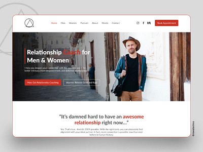 Jack Coaching Website Redesign figma photoshop squarespace ui ux