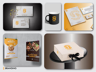 Branding for Serene Sweets - Gluten Free Products brand branding design graphic design illustrator indesign logo packaging photoshop