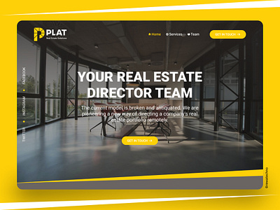 Plat Website Design animation figma squarespace ui ux