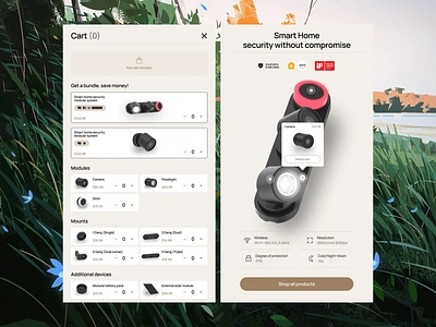 E-commerce Website design widgets ✦ NtveHome design e commerce service stratup ui ux web web design website