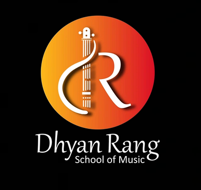 DhyaanRang Music acadmy Logo branding logo