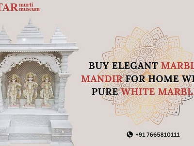 Buy Elegant Marble Mandir For Home With Pure White Marble marble mandir marble mandir design marble mandir design for home marble mandir price white marble white marble murti