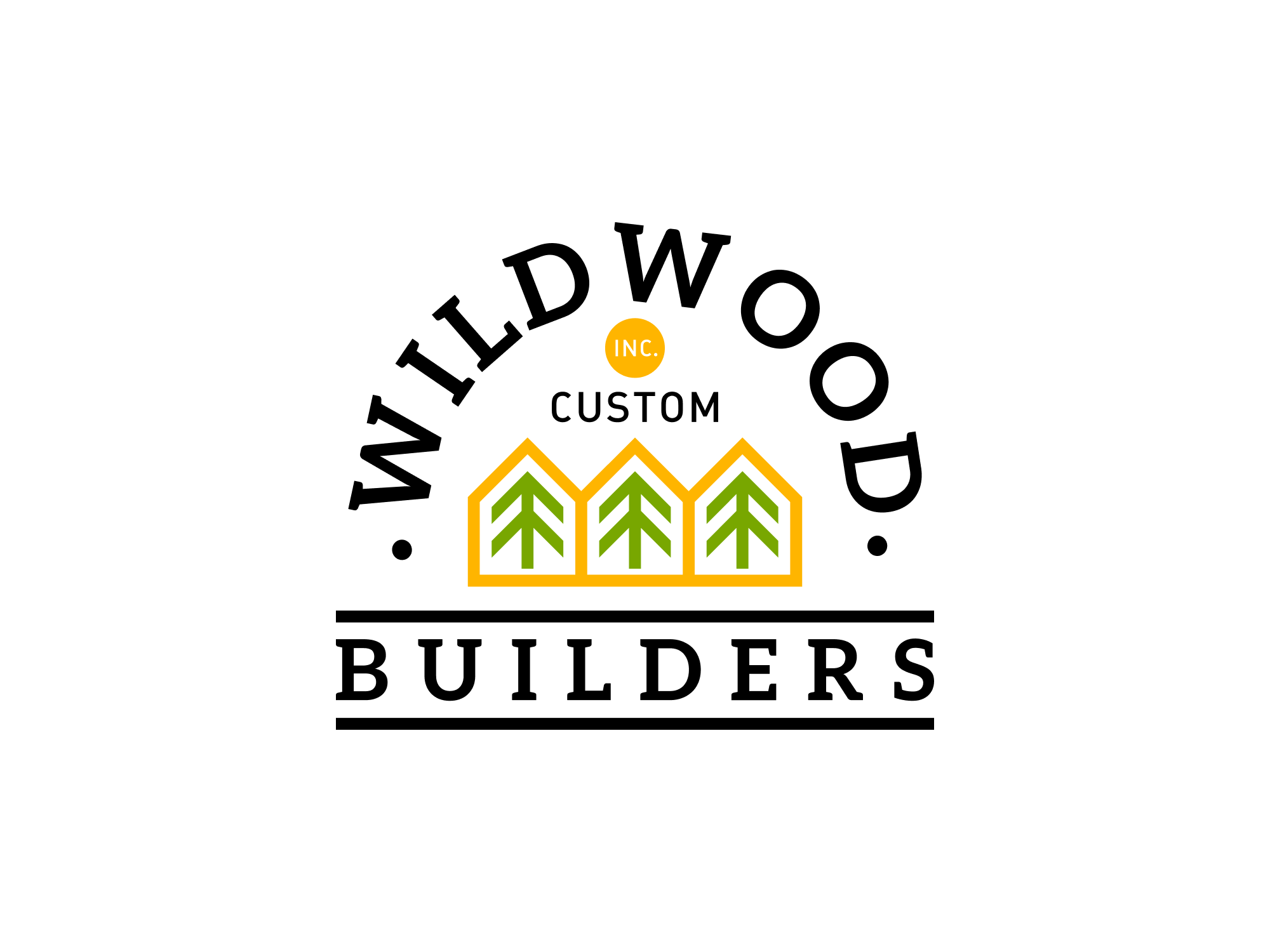 Wildwood Logo construction construction logo contractor contractor logo icon logo logo design logo mark logotype monogram pattern real estate real estate logo remodelling remodelling logo symbol typography wood wood logo wordmark