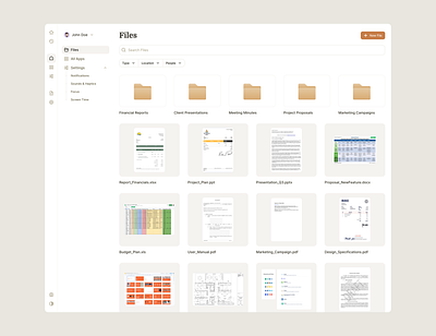 File Repository chart clean design design system figma files minimal repository serif ui kit warm webapp