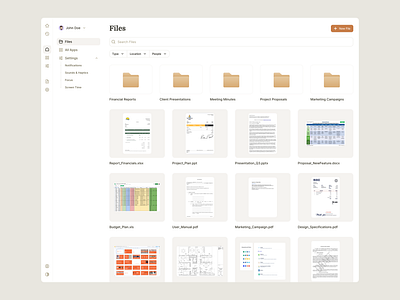 File Repository chart clean design design system figma files minimal repository serif ui kit warm webapp