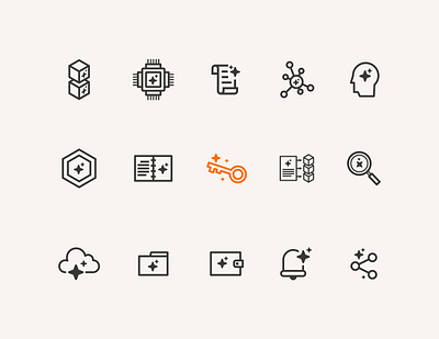 Artificial Intelligence - Icon ai artificial intelligence first shot graphic design icon logo simple icon ui