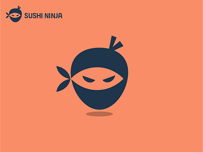 Sushi Ninja 99designslogo dribbblelogo fishlogo foodlogo japan japanfood logodesigns logoinspiration modernlogo ninjalogo simplelogo sushi sushilogo wonkilogo