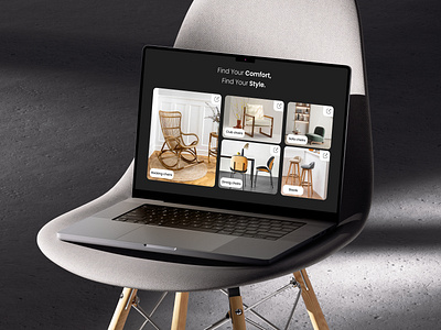 Furniture e-Commerce Website Design design furniture ui uidesign userinterface ux website