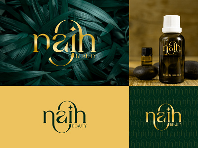 Naih Beauty branding graphic design logo logo design