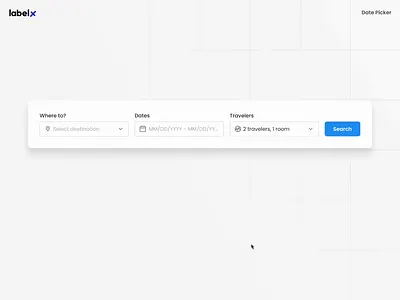 Datepicker UI Component Flow component component design date component date picker date range datepicker design design system figma figma component figma design system figma kit ui ui component ui design ui kit