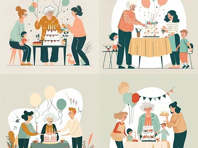 день рожденья branding