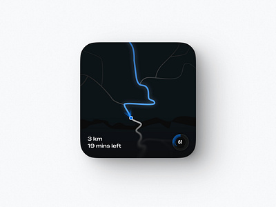 Minimal Map UI | Sleek and Functional Design. clean design graphic design minimalist mobile app ui ux webdesign widget