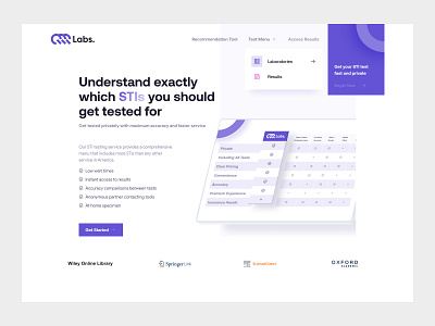 QQQ Labs landing Hero Design design hero landing ui ui design visual design