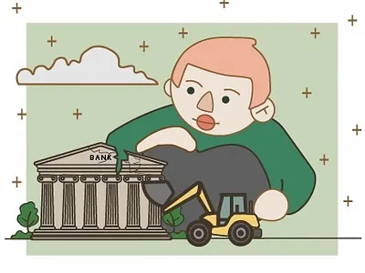 развал банка branding