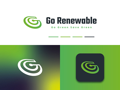 Go Renewable Brand Logo branding business logo dribbble logo energy logo go renewable go renewable logo graphic design logo luxury logo md tanvir rahman nibir minimalist logo modern logo natural logo nature nature logo power logo renewable energy renewable logo tanvirgdx unique logo