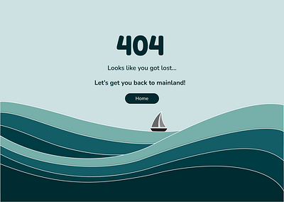 #008 Daily UI - 404 Page 404 dailyui design ui ux