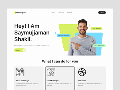 Personal portfolio landing page agency website design portfolio designer website homepage landing page personal website portfolio portfolio page portfolio website resume web design webdesign website