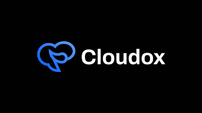 Cloudox - Logo Design Concept blockchain branding creative crypto currency decentralized defi firelab focus lab hola lab logo logo design logo designer market modern nfts slack startup token web3