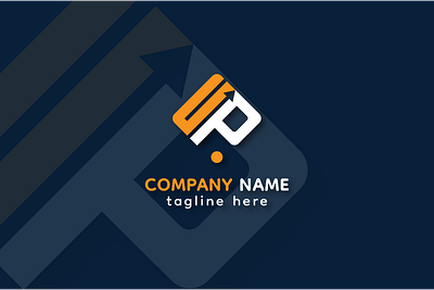 Letter UP or PU logo template 3d animation branding graphic design logo motion graphics ui