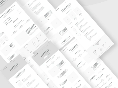 Clean Energy Collective Website content craft cms design graphic design lofi wireframes sitemap templates ui ux visual design web design website wireframes