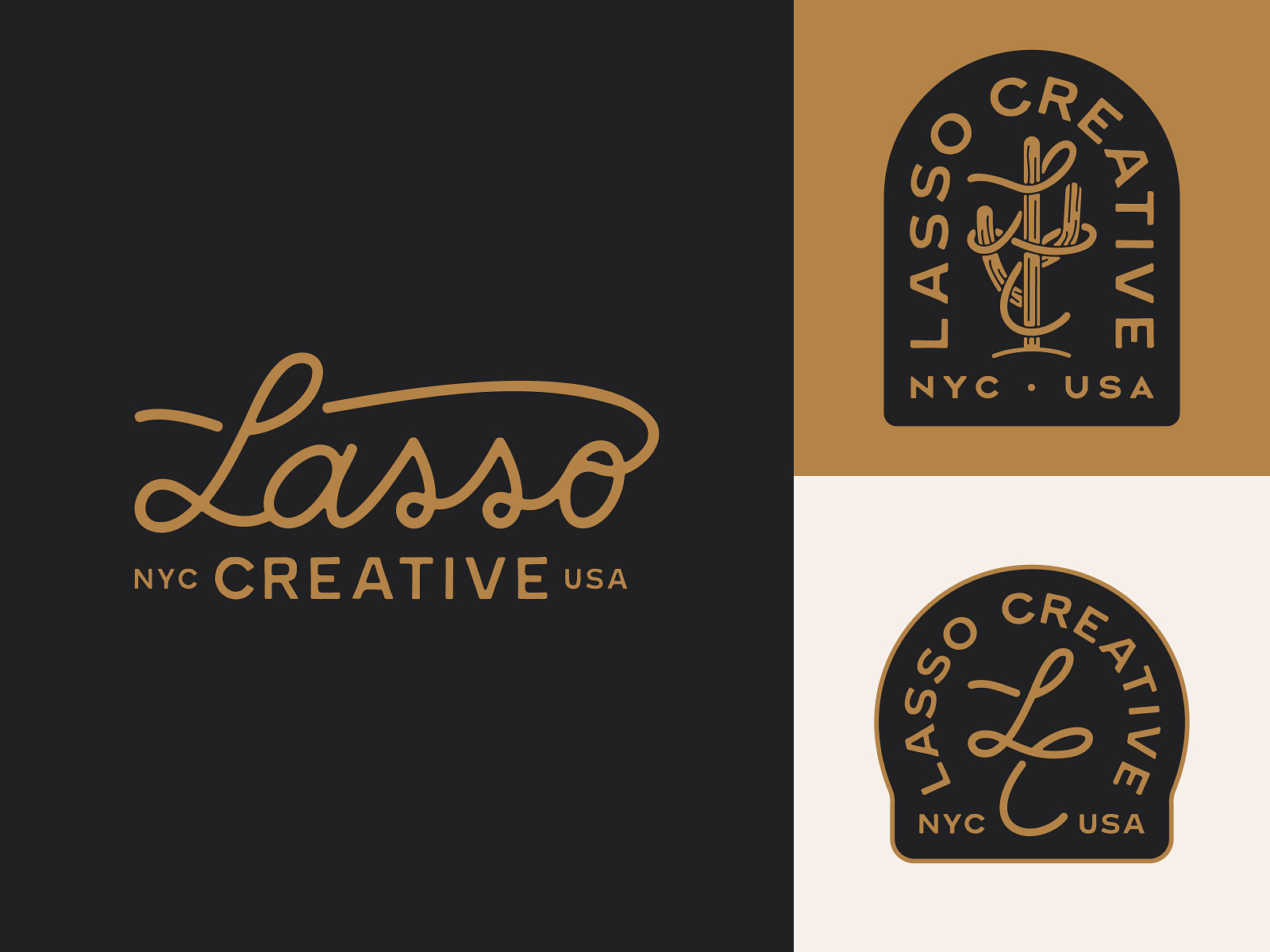 Lasso Creative by Matthew Doyle on Dribbble
