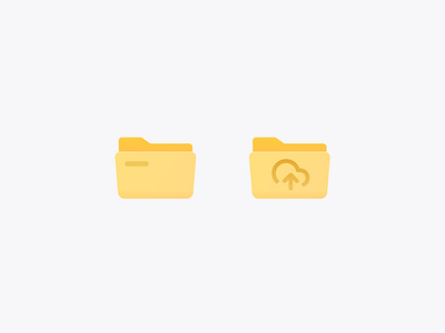 Folder Icon 📂 document edit editor file folder icon icon pack icon set iconography iconset ios os pdf system text ui ux video visual word