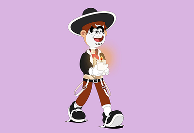 Day of the Dead (Dia De Los Muertos) animation cartoonanimation cartooncharacter characteranimation characterdesign illustration