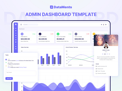 DataMents – Free Bootstrap Admin Dashboard Template admin dashboard admin dashboard template bootstrap bootstrap 5 bootstrap dashboard css3 dashboard dashboard template dataments design designtocodes