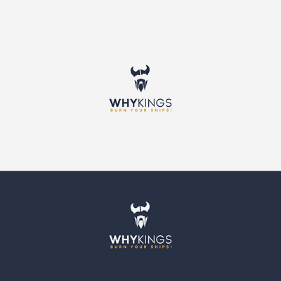 Whykings Logo awesome branding design graphic design logo minimalist vector