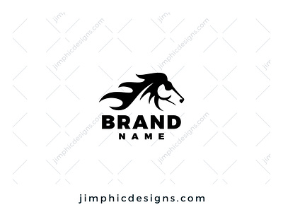 Horse Logo branding design graphic design horse logo logo design vector