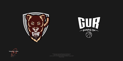 BASKETBALL CLUB LOGO animal art basketball branding cat design graphic graphic design illustration logo vector