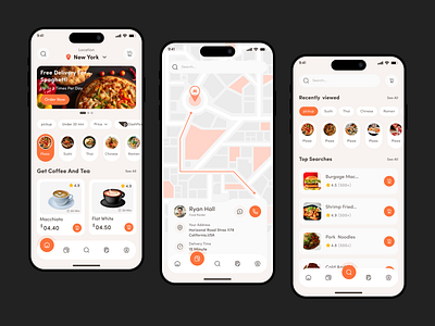 Food Delivery App app design delivery delivery app food food app food delivery app exploration food delivery app ui food delivery mobile app food mobile app food ordering app food recipes mobile app grocery delivery app mobile app mobile app design online food order app restaurant app ui ui design uiux