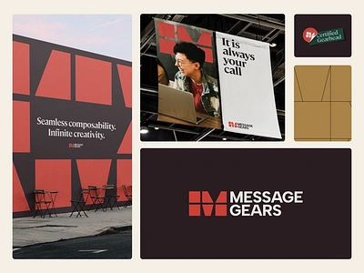 MessageGears Rebrand b2b brand b2b rebrand brand identity logo design logomark marketing automation rebrand saas verbal identity visual identity