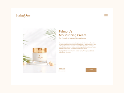 Palmoro Website Design app branding design graphic design illustration logo luxury ui ux uxdesign vector