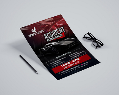 Creative Professional auto, and car repair Flyer design auto repair auto repair poster car poster car repair creative flyer leaflet lprofessional poster